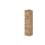 MIDISCHRANK 30/130/35 cm  - Eichefarben/Eiche Wotan, KONVENTIONELL, Holzwerkstoff/Metall (30/130/35cm) - Xora
