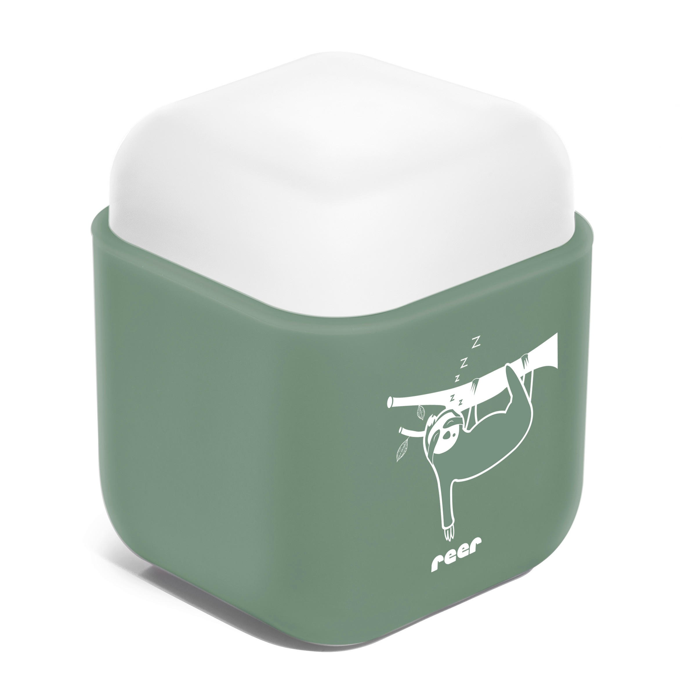 KINDER-NACHTLICHT 6/7,5/6 cm   - Hellgrün, Basics, Kunststoff (6/7,5/6cm) - Reer