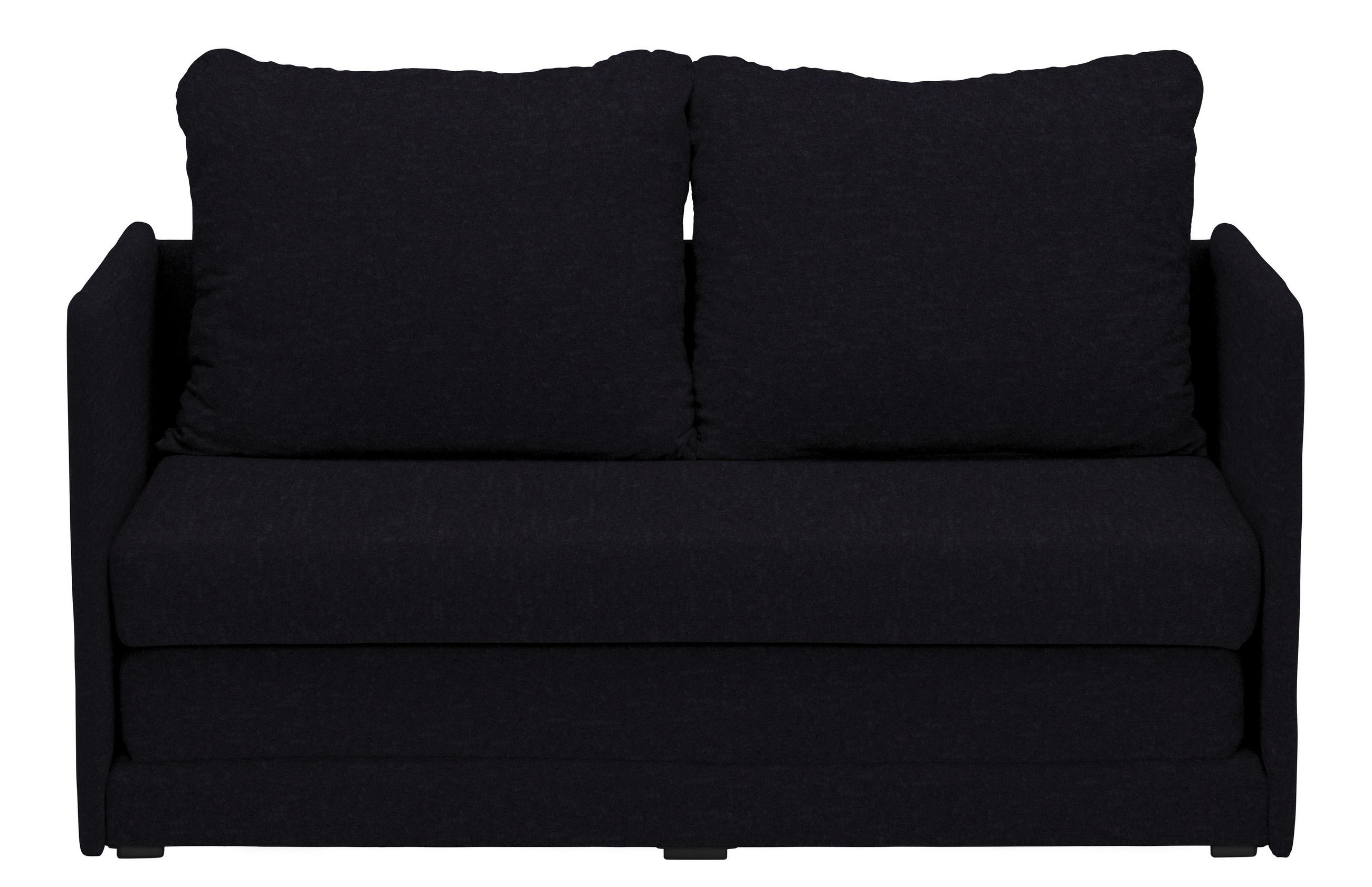 Jugend- UND Kindersofa in Textil Schwarz