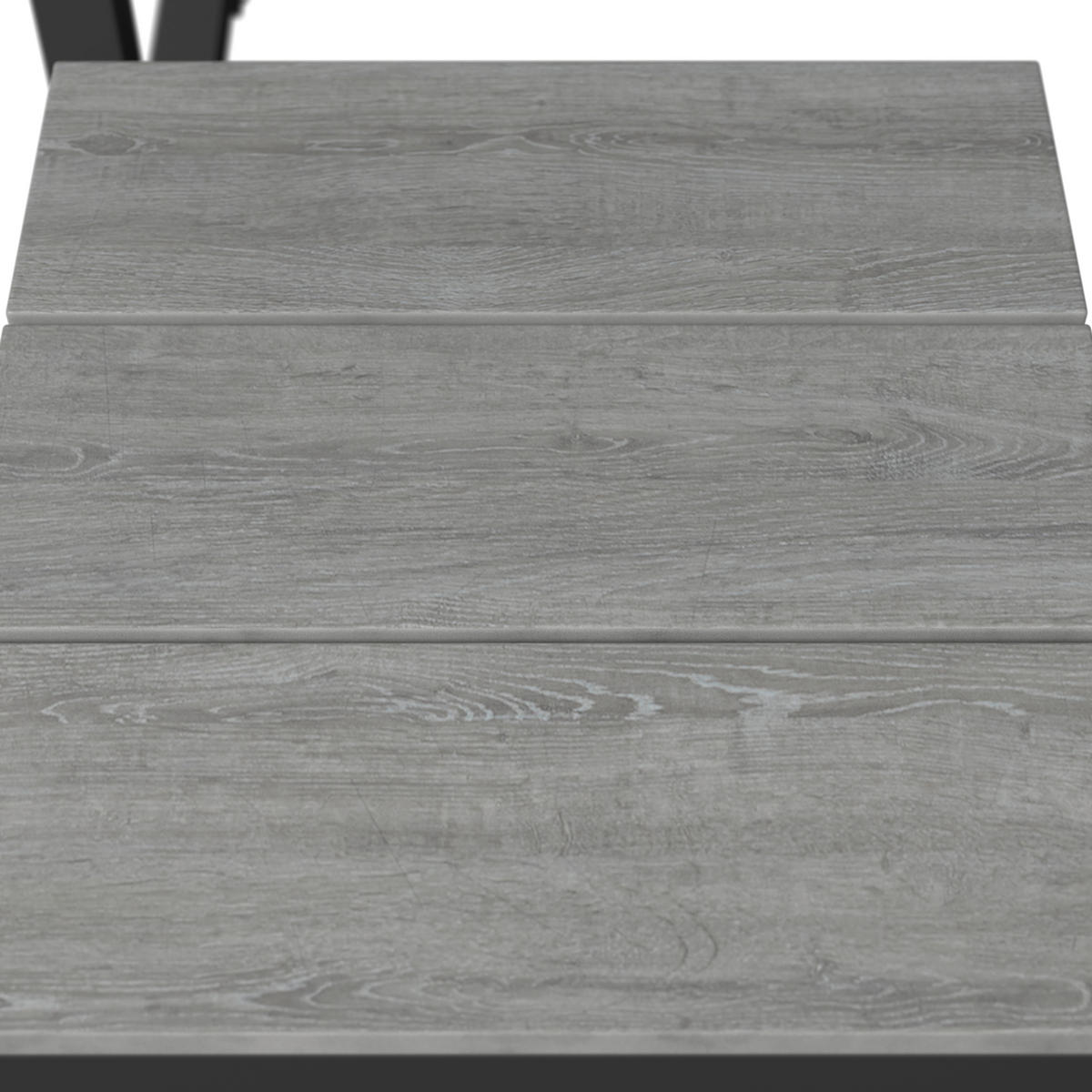 KERTI BÚTORSZETT 4 részes  - sötétszürke/szürke, Modern, műanyag/fém - Ambia Garden