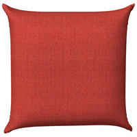 OUTDOOR-KISSEN in Rot Uni 48/48 cm  - Rot, Basics, Textil (48/48cm)