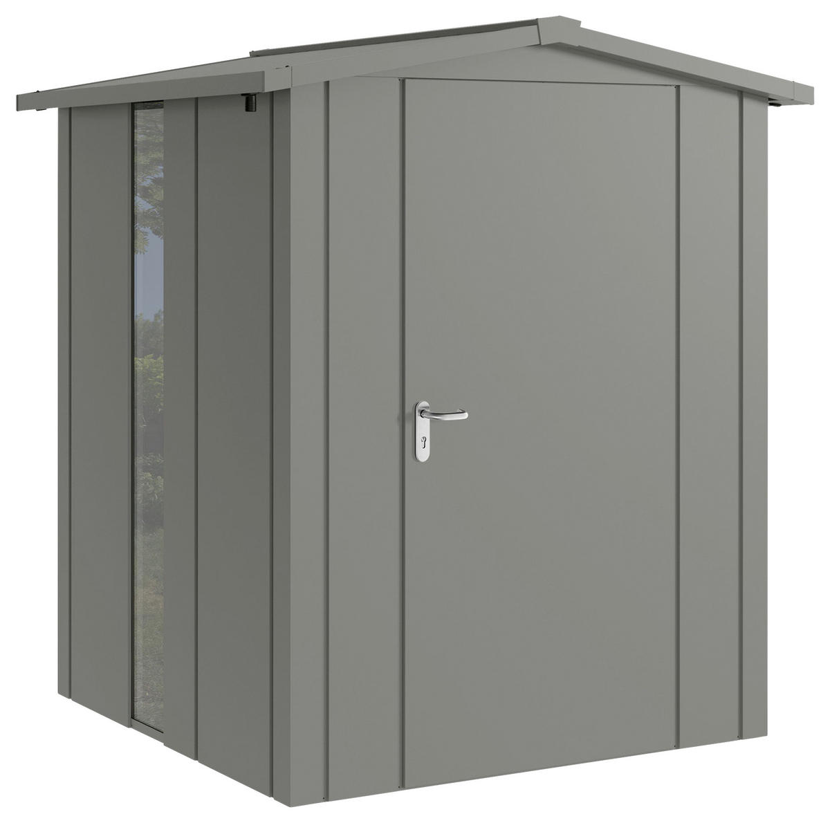 GERÄTEHAUS 189/219/181 cm  - Alufarben, Basics, Metall (189/219/181cm)