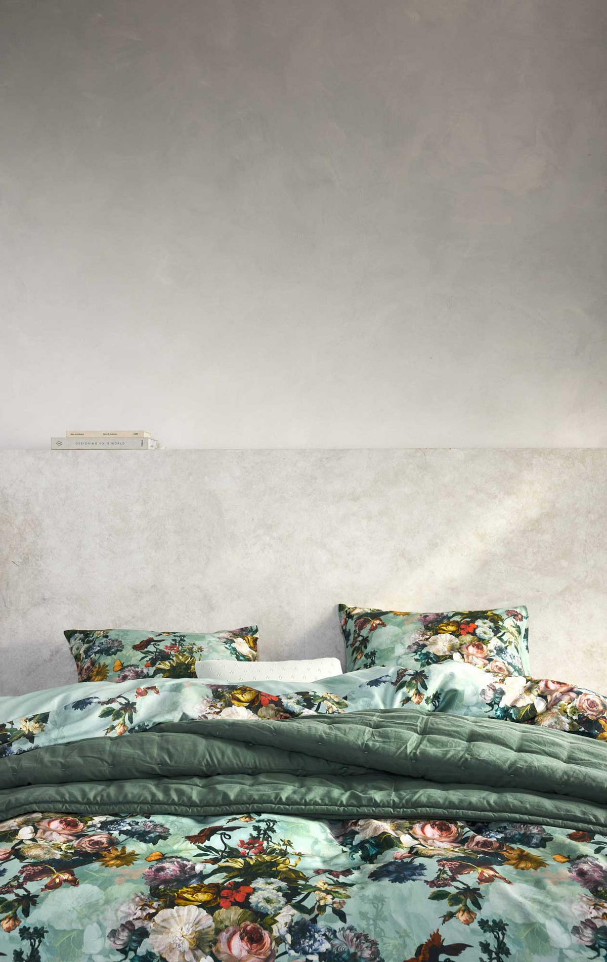 POSTELJNINA F/W 2024 200/200 cm zelena  - zelena, Konvencionalno, tekstil (200/200cm) - Essenza