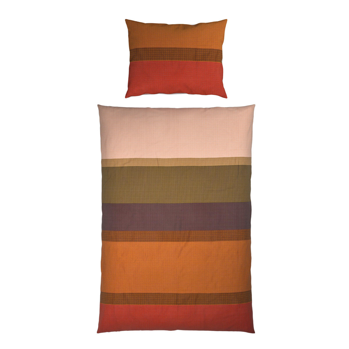 BETTWÄSCHE Makosatin 140/200 cm  - Hellbraun, Design, Textil (140/200cm) - Hugo Boss