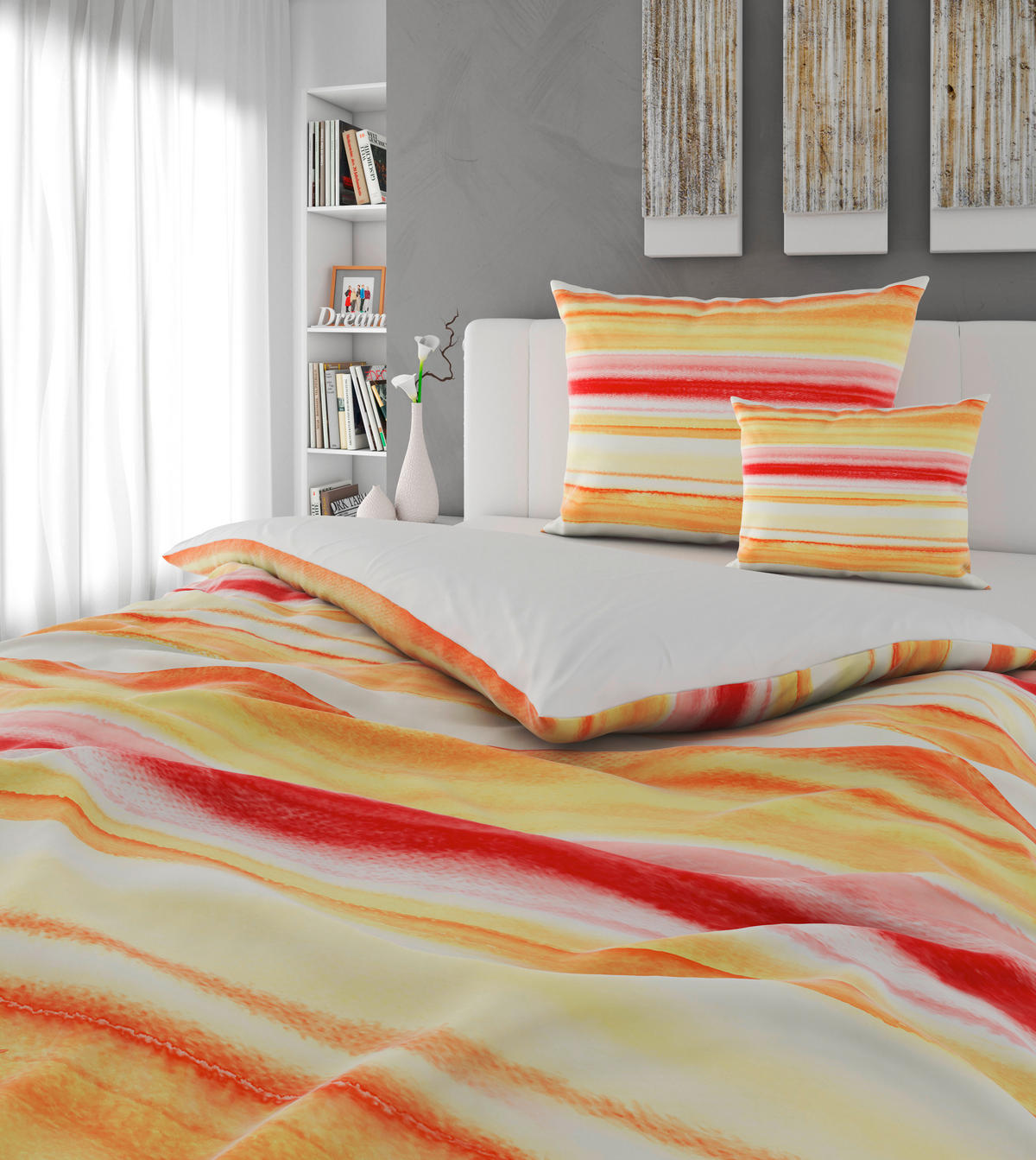 KÉTOLDALAS ÁGYNEMŰHUZAT 220/200 cm  - taupe, textil (220/200cm) - Esposa