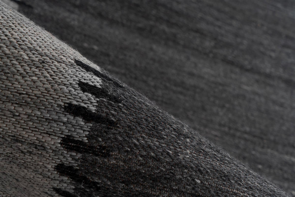 FLACHWEBETEPPICH 80/150 cm Phoenix 310 Anthrazit / Grau Anthrazit, Grau  - Anthrazit/Grau, KONVENTIONELL, Textil (80/150cm)