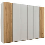 DREHTÜRENSCHRANK  in Perlmutt, Wildeiche  - Wildeiche/Perlmutt, Design, Holz/Holzwerkstoff (301,9/223,3/62cm) - Valnatura