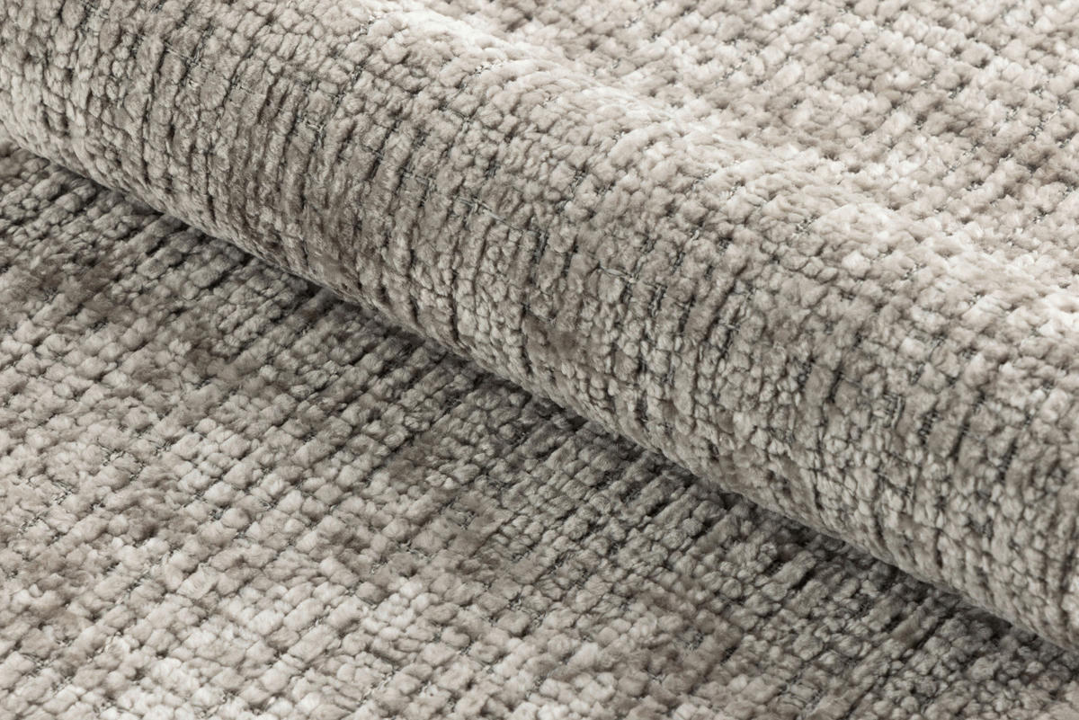 ARMLEHNSTUHL  in Stahl Chenille  - Schwarz/Grau, Design, Textil/Metall (60/85/63cm) - MID.YOU