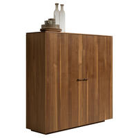 HIGHBOARD Nussbaumfarben  132,9/134,2/41,9 cm  - Nussbaumfarben, KONVENTIONELL, Holz (132,9/134,2/41,9cm) - TEAM 7