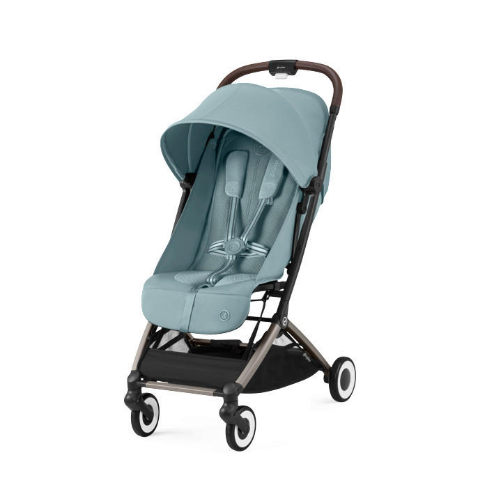 BUGGY Orfeo  - Taupe/Blau, Basics, Kunststoff/Textil (77/52/102cm) - cybex GOLD