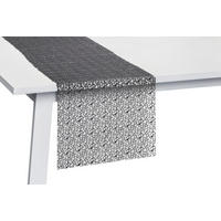 TISCHLÄUFER Network Textil Netz Graphitfarben 45/140 cm  - Graphitfarben, Basics, Textil (45/140cm) - Pichler