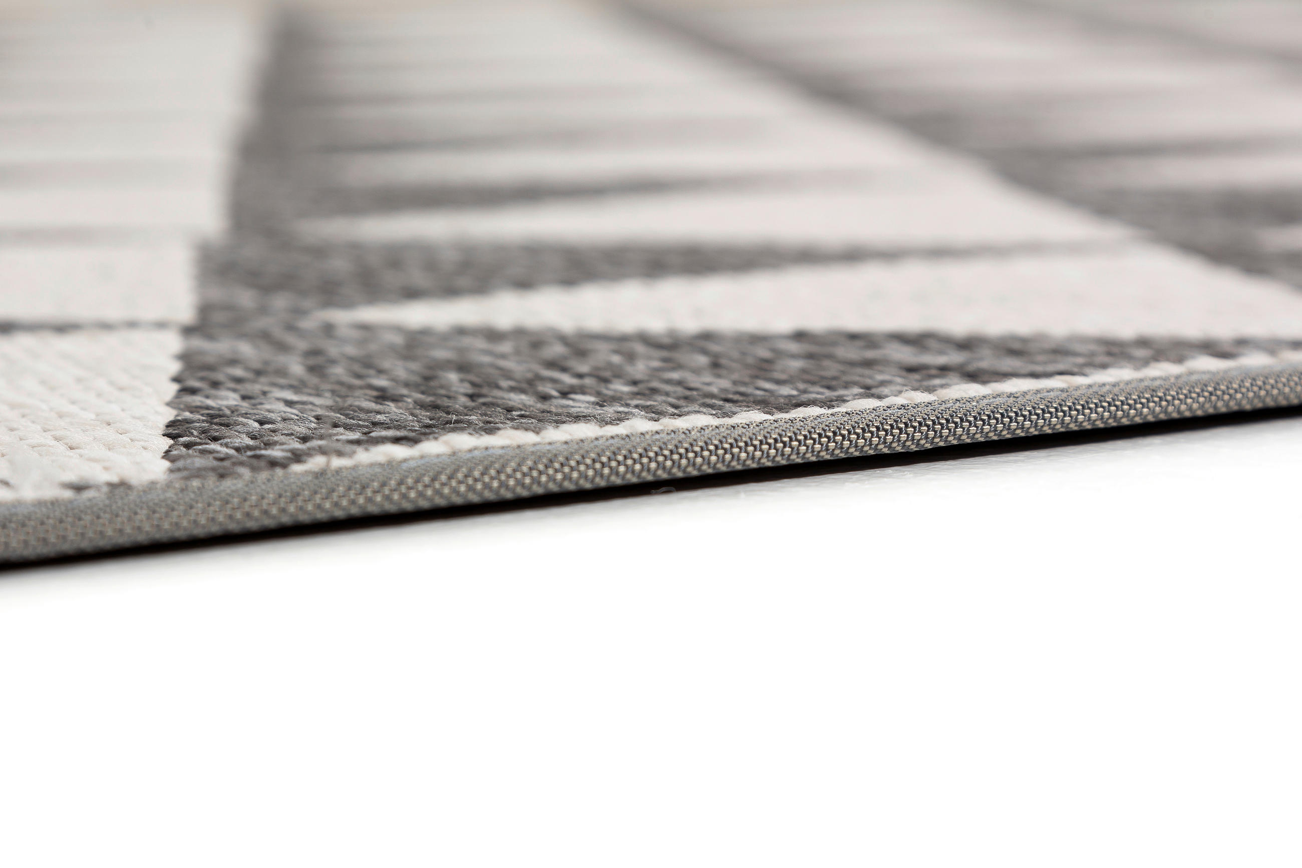 OUTDOORTEPPICH 140/200 cm Parkland Grau, Hellgrau  - Hellgrau/Grau, KONVENTIONELL, Textil (140/200cm) - Schöner Wohnen