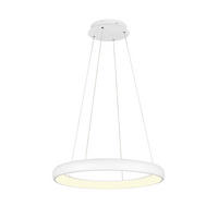 ZÁVESNÉ LED SVIETIDLO, 75/150 cm  - biela, Design, kov (75/150cm) - Trio Leuchten