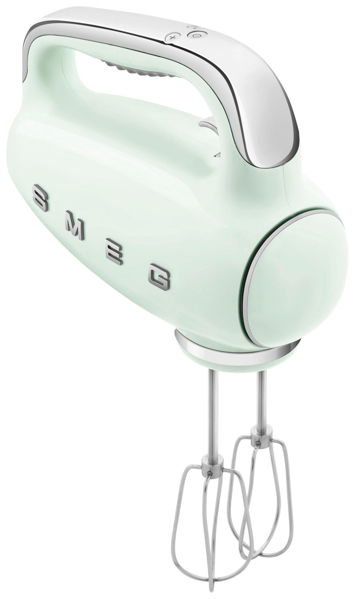 HANDMIXER 50'S STYLE  - Chromfarben/Pastellgrün, Basics, Kunststoff/Metall (22/37,8/22,1cm) - SMEG