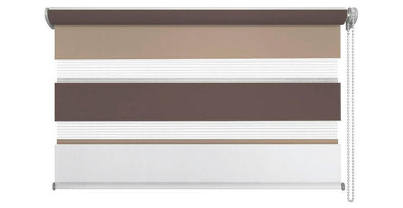 DUOROLLO - Hellbraun/Dunkelbraun, Design, Textil (60/160cm) - Homeware