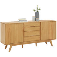 SIDEBOARD  in 180/84/44 cm  - Eichefarben, Design, Holz/Holzwerkstoff (180/84/44cm) - Lomoco