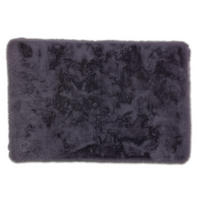 BADTEPPICH Bali Anthrazit 60/90 cm  - Anthrazit, Basics, Textil (60/90cm) - Schöner Wohnen