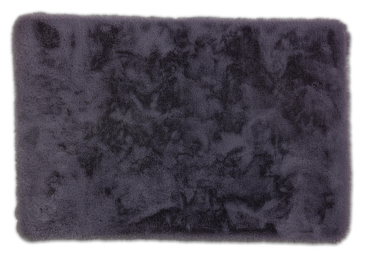 BADTEPPICH Bali Anthrazit 60/90 cm  - Anthrazit, Basics, Textil (60/90cm) - Schöner Wohnen