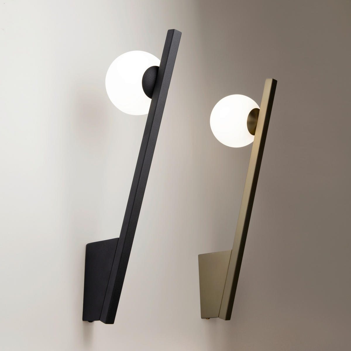 WANDLEUCHTE Kazimir 10/35/17.6 cm  - Schwarz, Design, Metall (10/35/17.6cm) - MAYTONI