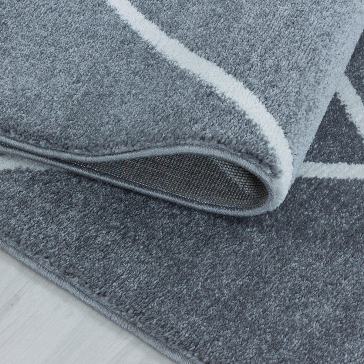 RYAMATTA 80/150 cm Rio 4601 silber  - silver, Basics, textil (80/150cm)