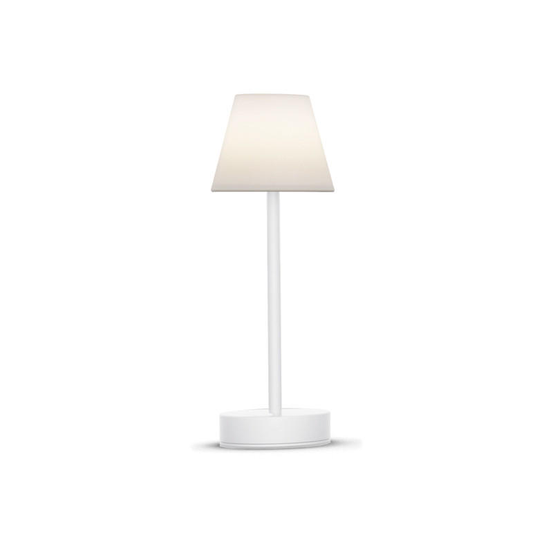 LED-AUßENLEUCHTE Lola   - Weiß Hochglanz/Weiß, KONVENTIONELL, Kunststoff/Metall (11/32/11cm) - Newgarden