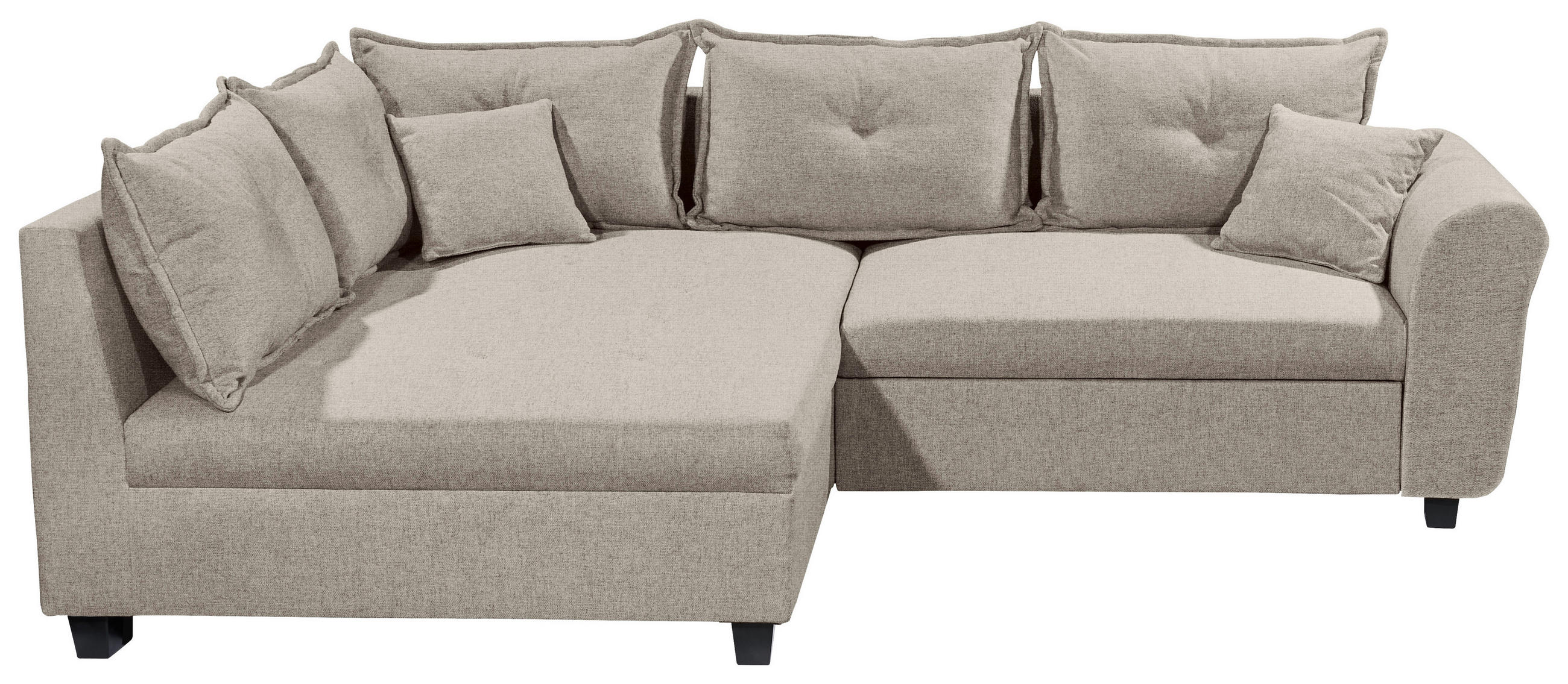 Livetastic ROHOVÁ SEDAČKA, textil, pískové barvy