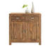 KOMMODE Sheesham massiv Sheeshamfarben - Sheeshamfarben/Naturfarben, LIFESTYLE, Holz/Metall (90/86/40cm) - Landscape