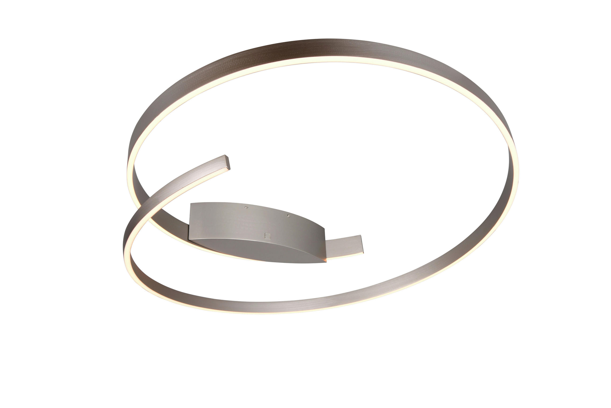 LED-DECKENLEUCHTE 75.5/25.5 cm    - Schwarz, Design, Metall (75.5/25.5cm) - Cinque