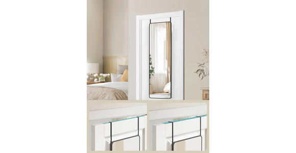 WANDSPIEGEL 40/120/5 cm  - Schwarz, Trend, Glas/Metall (40/120/5cm) - Boxxx