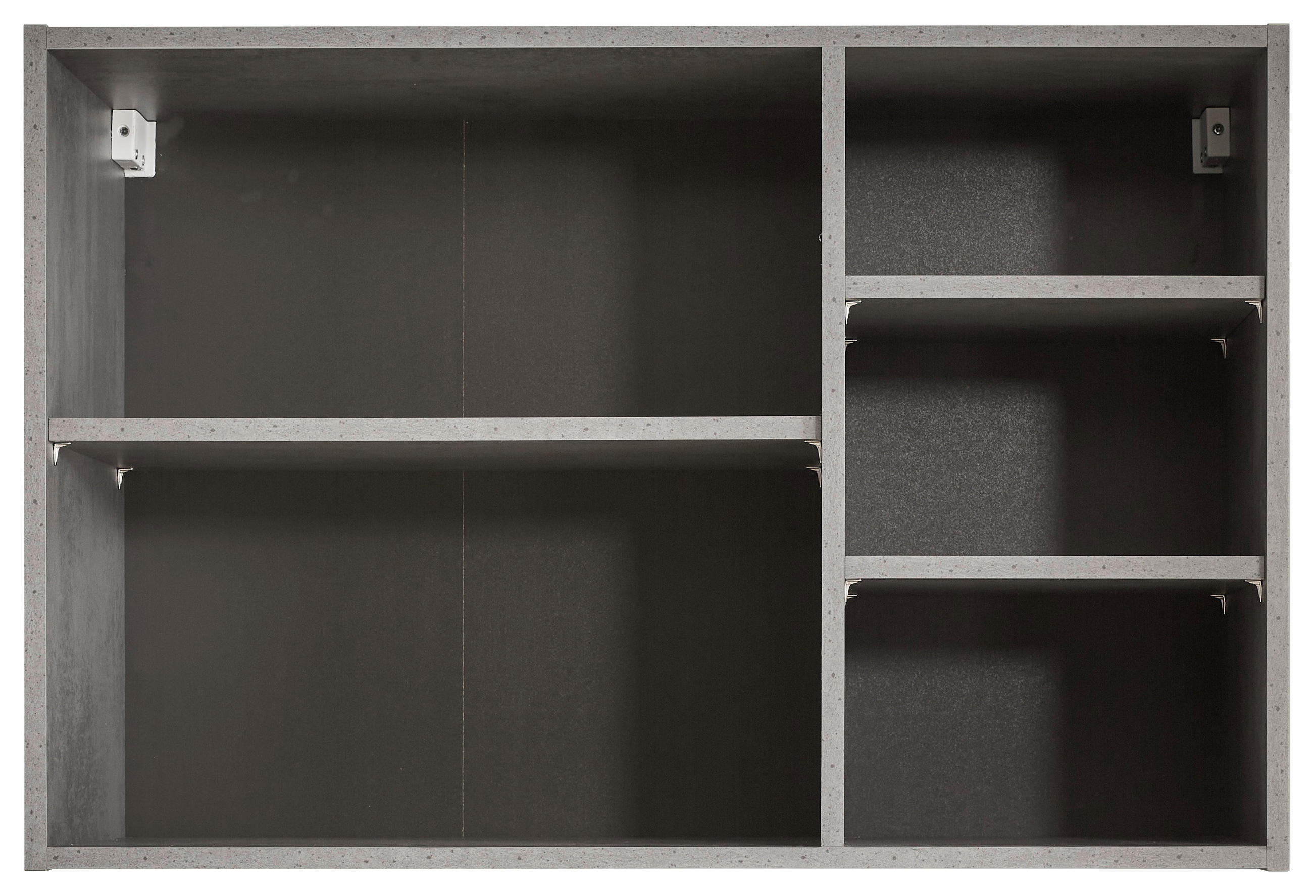 KÜCHENOBERSCHRANK 90/60/33 cm  in Anthrazit  - Anthrazit, Design, Holzwerkstoff (90/60/33cm) - MID.YOU