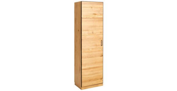 AKTENSCHRANK 55/197/40 cm  - Eichefarben/Anthrazit, Natur, Holz/Holzwerkstoff (55/197/40cm) - Linea Natura