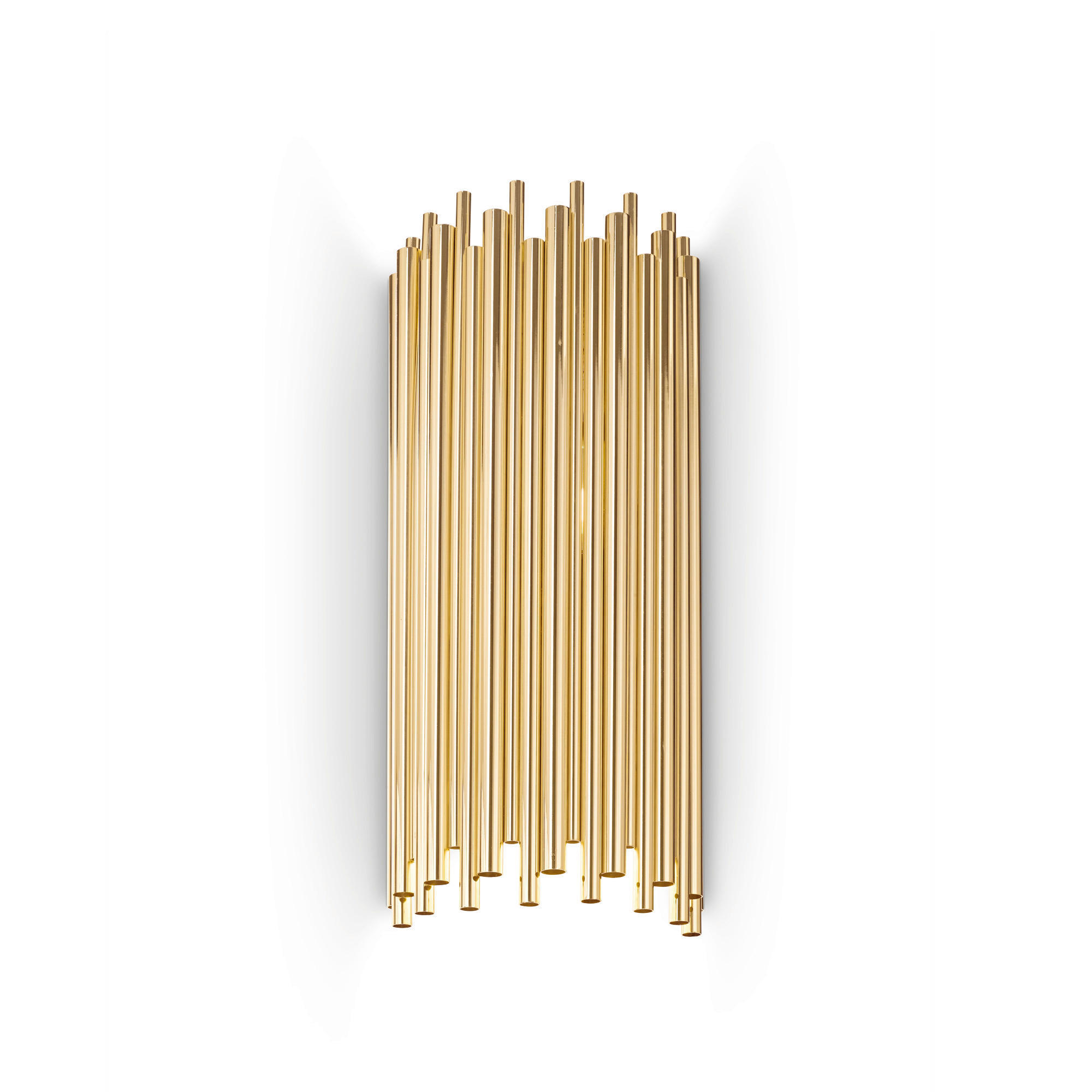 Ideal Lux Wandleuchte Pan Gold 17x58x25 cm