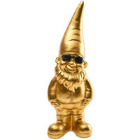 DEKOZWERG - Goldfarben, Trend, Kunststoff (13.5/12.5/40cm)