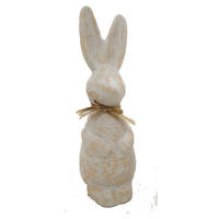 DEKOHASE   - Weiß, LIFESTYLE, Keramik (12,7/40,6/14cm)