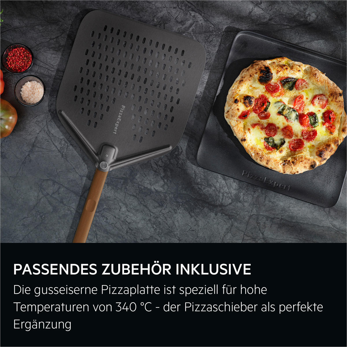 EINBAUBACKOFEN BP6150T  - Schwarz, Basics (56/59/55cm) - AEG