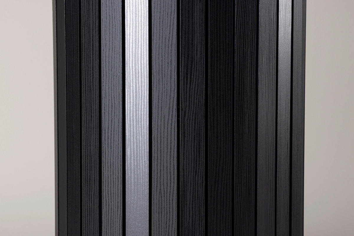 BARTISCH in Holz, Metall   - Schwarz, MODERN, Holz/Metall (70cm) - Livetastic