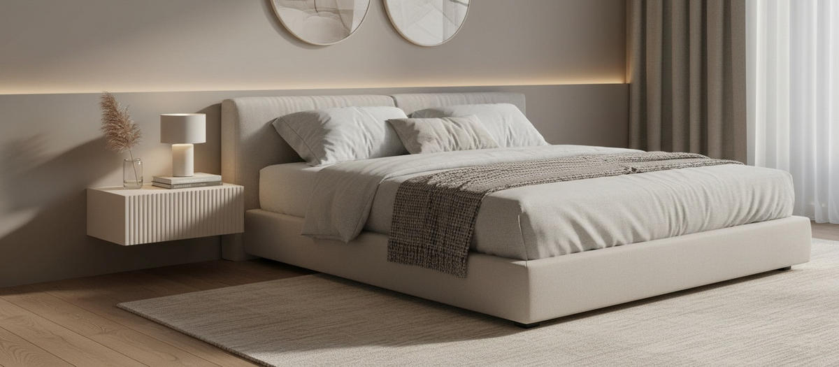 NACHTSCHRANK 50/17/38 cm  - Kaschmir, Trend, Holzwerkstoff (50/17/38cm) - Xora