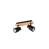 STRAHLER PIERRE 31/15/6 cm   - Schwarz/Kieferfarben, Natur, Holz/Metall (31/15/6cm)