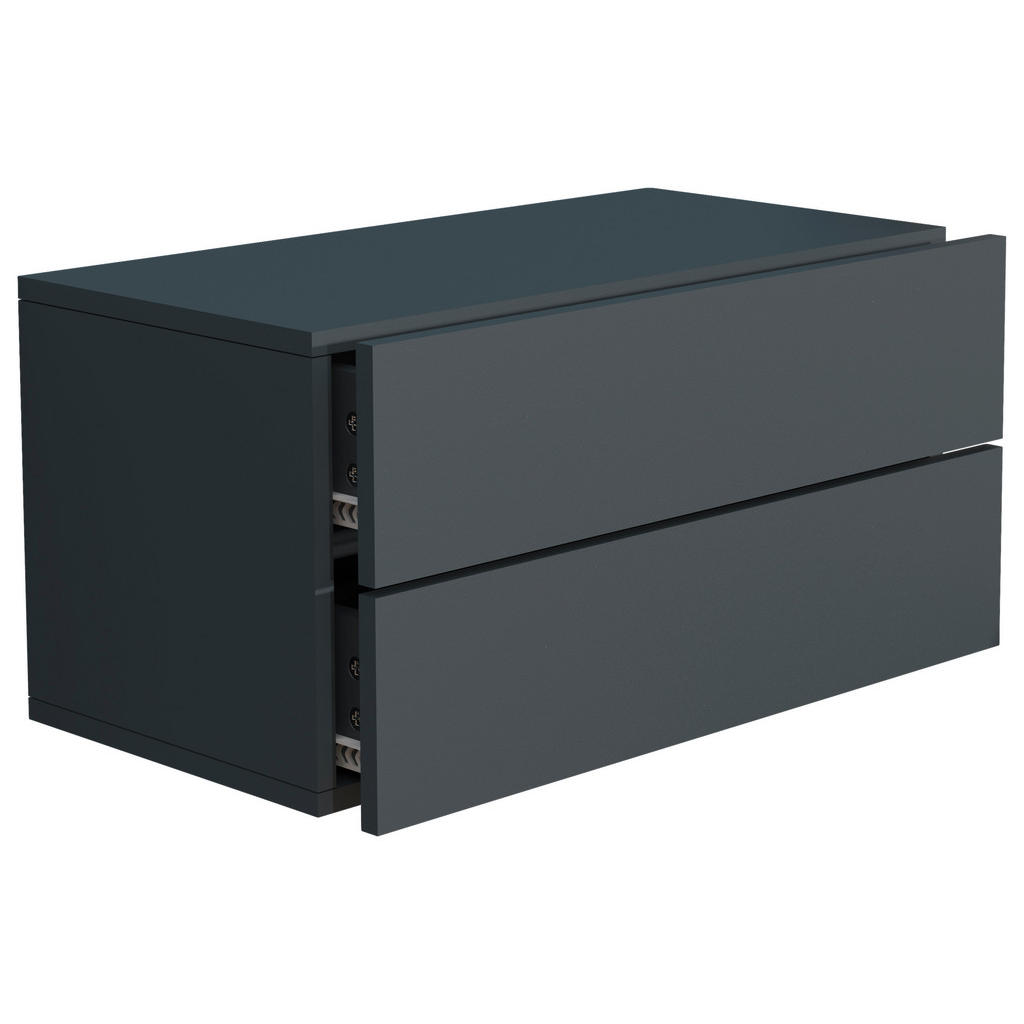 Nachtkästchen Usal L B: 60 Cm Anthrazit