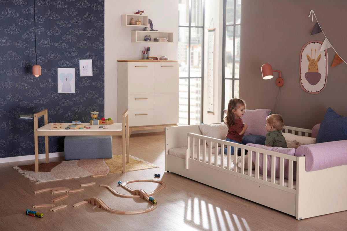 ASZTALLAP 93,20/1,60/61 cm   - fehér, Basics, faalapú anyag (93,20/1,60/61cm) - Paidi