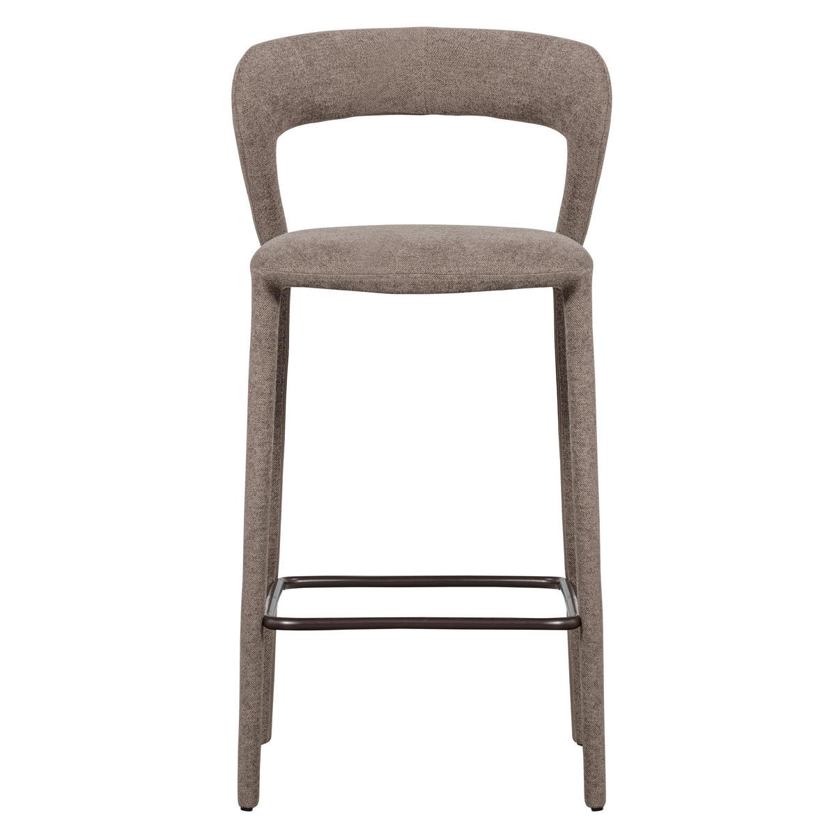 BARHOCKER in Textil Taupe  - Taupe, MODERN, Textil (48/95/52cm) - Livetastic
