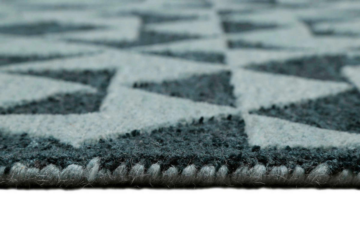 WEBTEPPICH 200/290 cm Downtown Dunkelgrün, Salbeigrün  - Dunkelgrün/Salbeigrün, Design, Textil (200/290cm) - Esprit