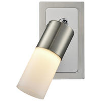 STRAHLER VARIO   - Silberfarben/Weiß, Design, Glas/Metall (4/16cm)
