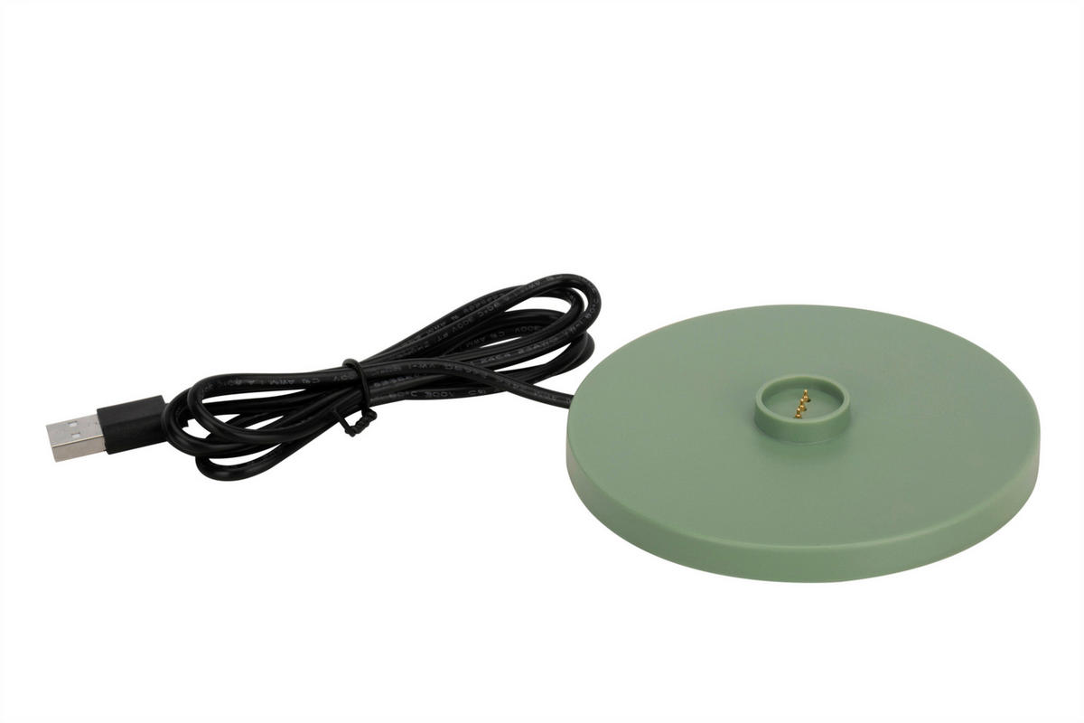 PORTABEL LAMPA Denver 11/35 cm   - grön, Trend, metall (11/35cm) - Novel
