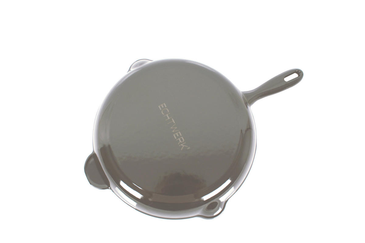 BRATPFANNE  - Grau, Basics, Metall (42,5/27/4,5cm) - Echtwerk