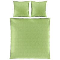 WENDEBETTWÄSCHE Satin 200/200 cm  - Grün, Basics, Textil (200/200cm) - Bio:Vio