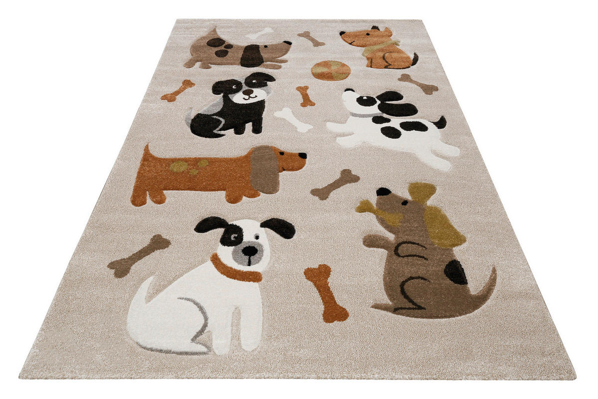 KINDERTEPPICH 80/150 cm Rocky & Friends  - Multicolor, KONVENTIONELL, Textil (80/150cm)