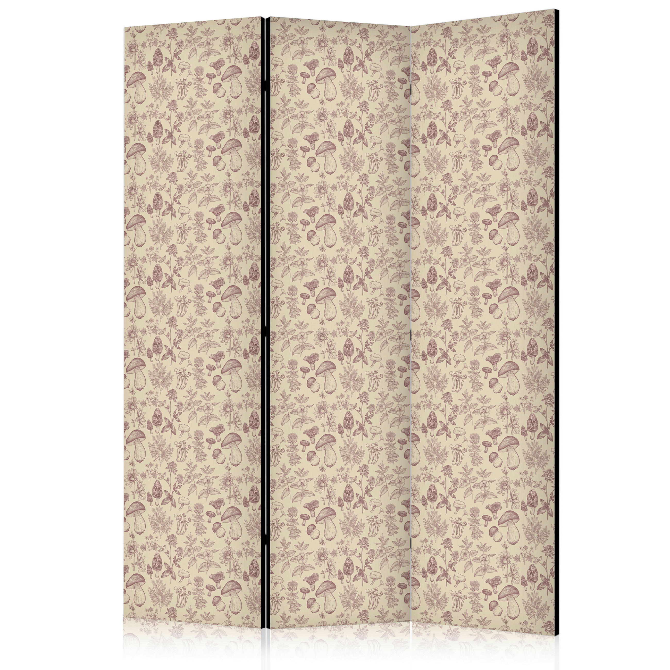 artgeist Paravent Beige, Hellbraun 135x172x3 cm