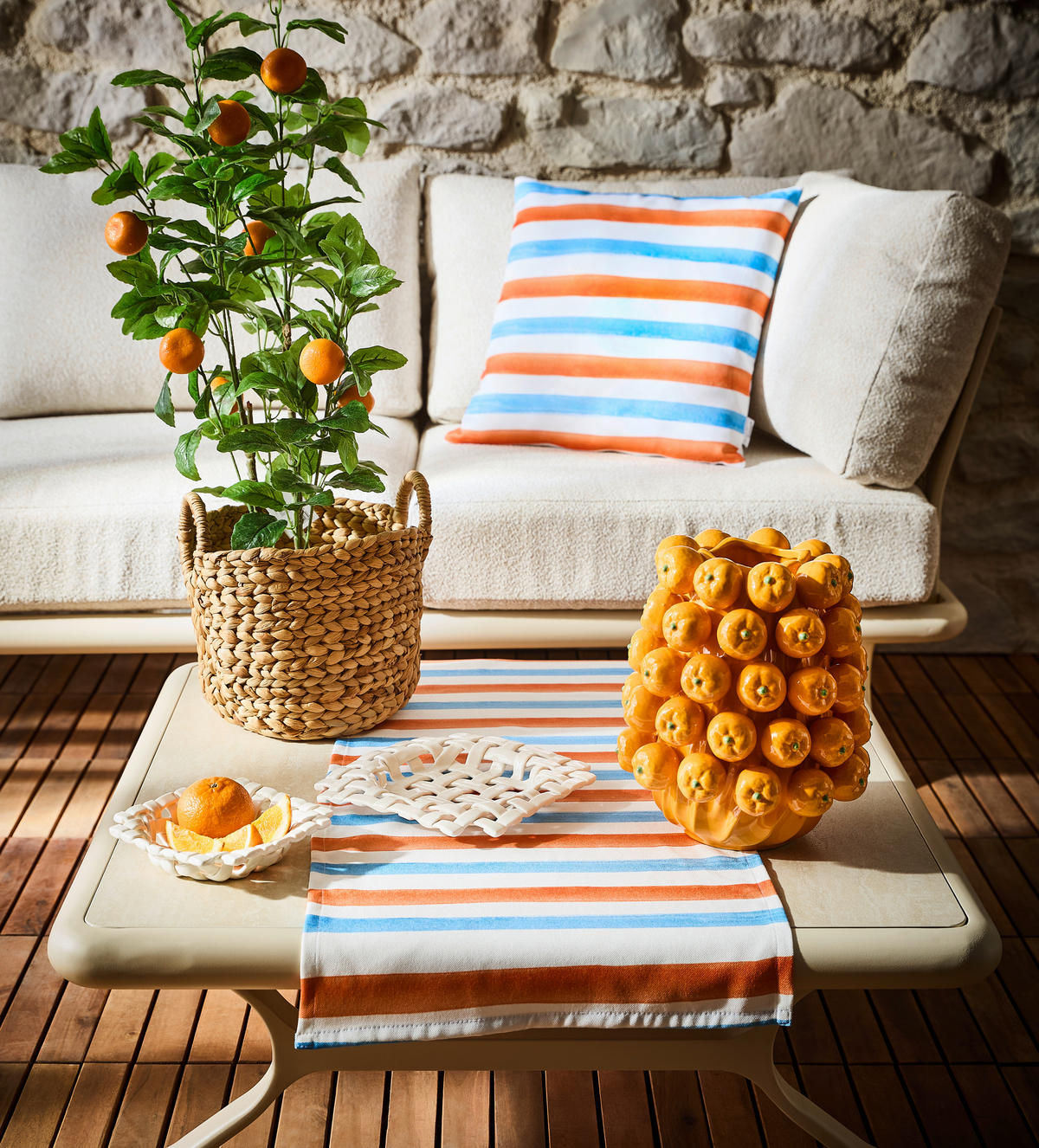 DEKOSCHALE - Weiß, Basics, Keramik (21/21/3cm)