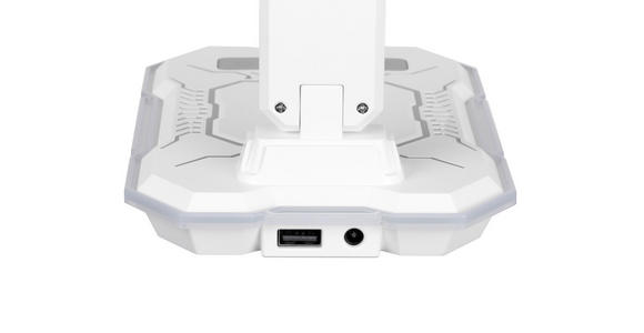 LED-SCHREIBTISCHLEUCHTE 31,6/18,1/12,1 cm   - Weiß, LIFESTYLE, Kunststoff (31,6/18,1/12,1cm) - Novel